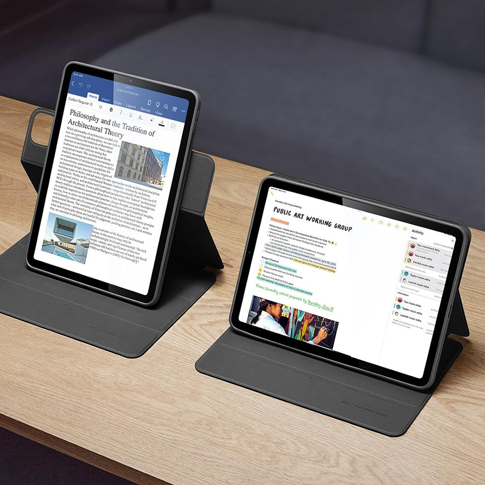 Fodral för Apple iPad Pro 13 (2024), ESR, Rebound Hybrid, Rosa