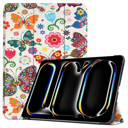 Fodral för Apple iPad Pro 13 (2024), Techsuit, FoldPro Butterfly, Flerfärgad