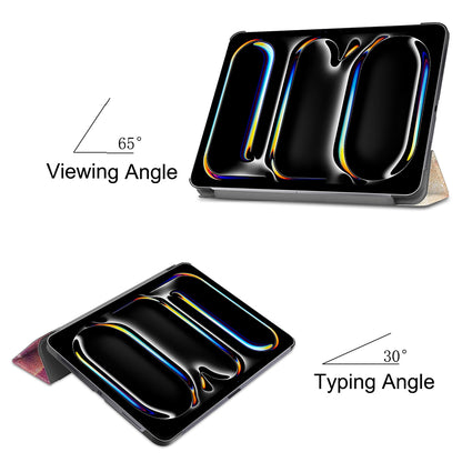 Fodral för Apple iPad Pro 13 (2024), Techsuit, FoldPro Galaxy, Flerfärgad