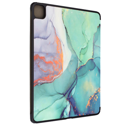 Fodral för Apple iPad Pro 13 (2024), Techsuit, FoldPro Green Time, Flerfärgad