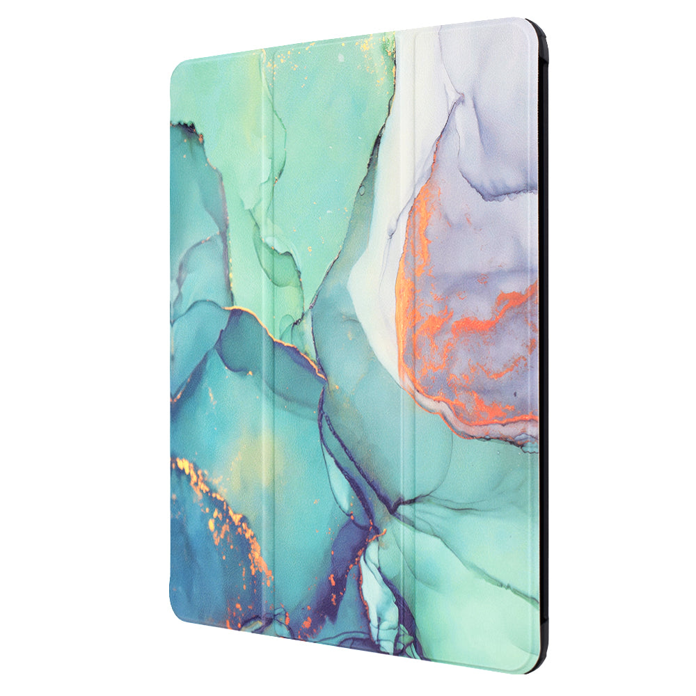 Fodral för Apple iPad Pro 13 (2024), Techsuit, FoldPro Green Time, Flerfärgad