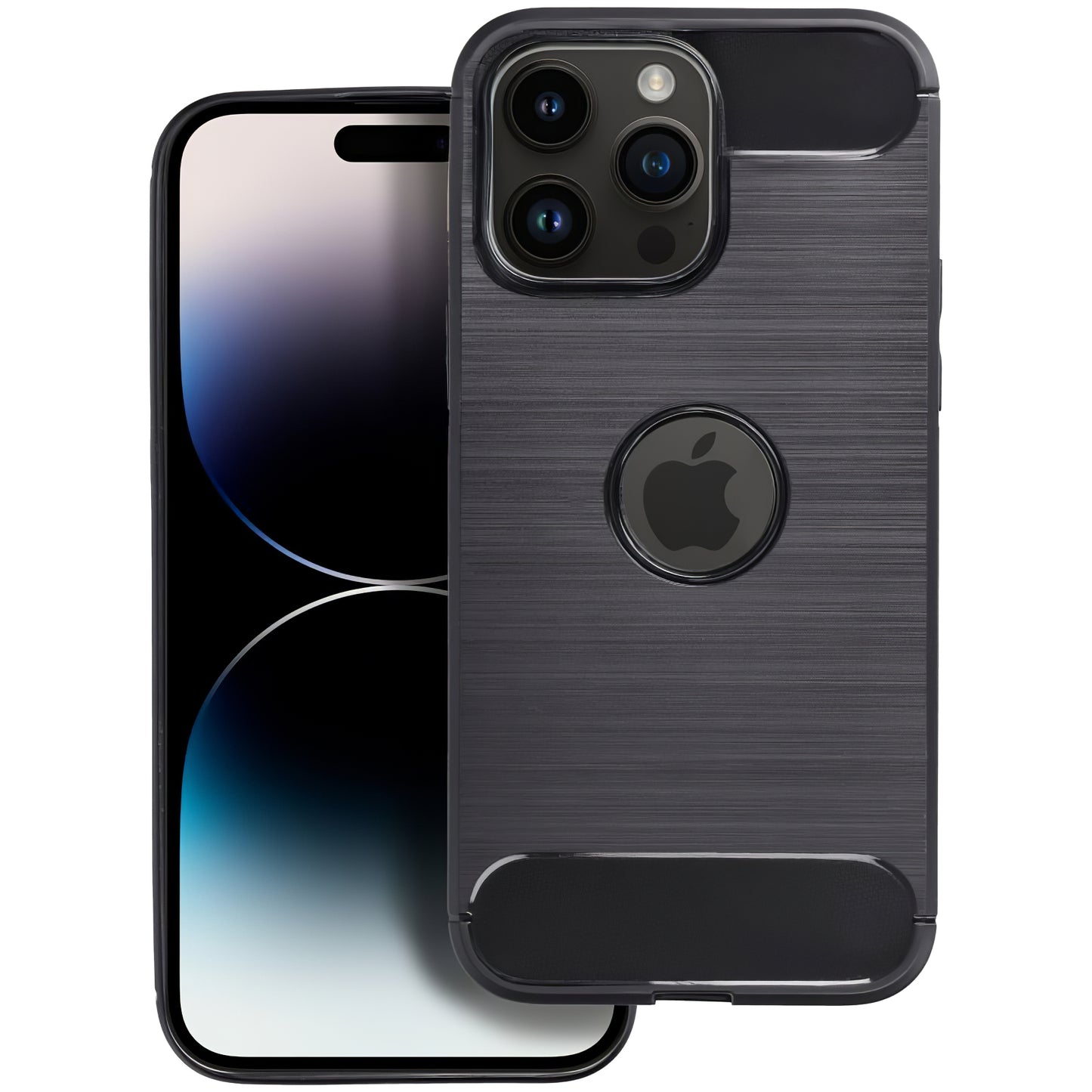 Fodral för Apple iPhone 16 Pro Max, OEM, Kolfiber, Svart