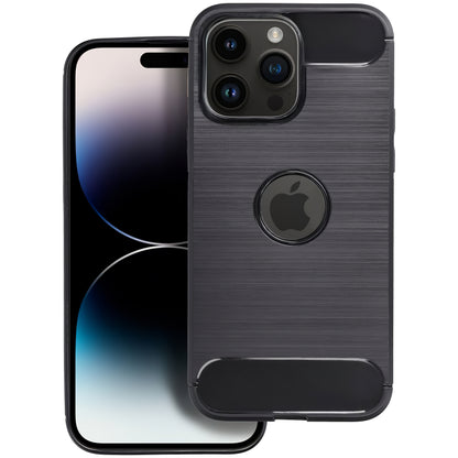 Fodral för Apple iPhone 16 Pro Max, OEM, Kolfiber, Svart