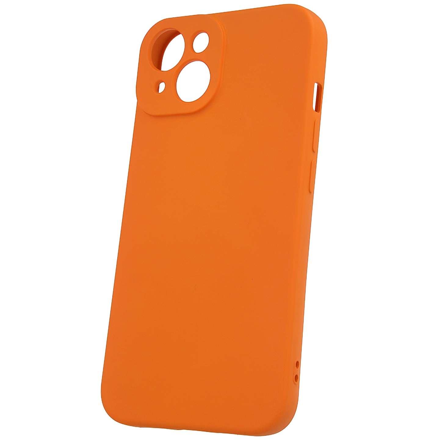 Fodral för Apple iPhone 16 Plus, OEM, silikon, orange