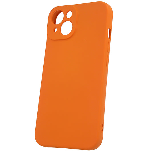 Fodral för Apple iPhone 16 Plus, OEM, silikon, orange