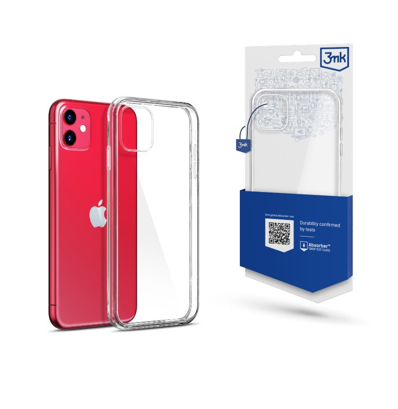 Fodral för Apple iPhone 11, 3MK, Clear, Transparent