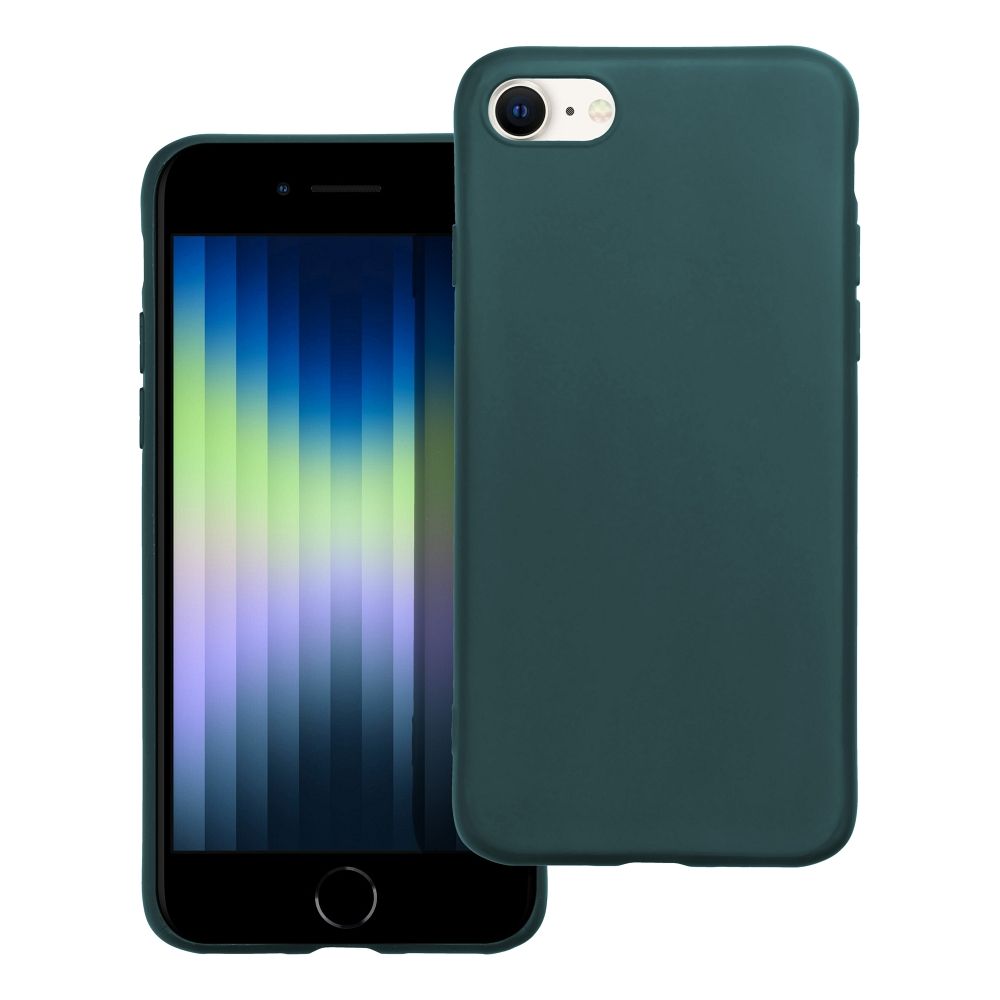 Fodral för Apple iPhone SE (2022) / SE (2020) / 8 / 7, OEM, Matt, Grön