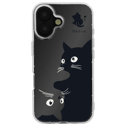 Skyddsfodral för Apple iPhone 17, OEM, Ultra Trendy Cat, Svart