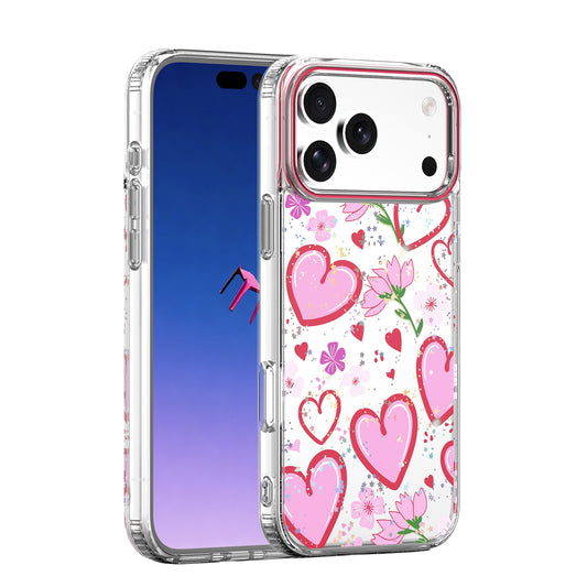 Fodral för Apple iPhone 15 Pro, OEM, Ultra Trendy Love 1, Flerfärgad