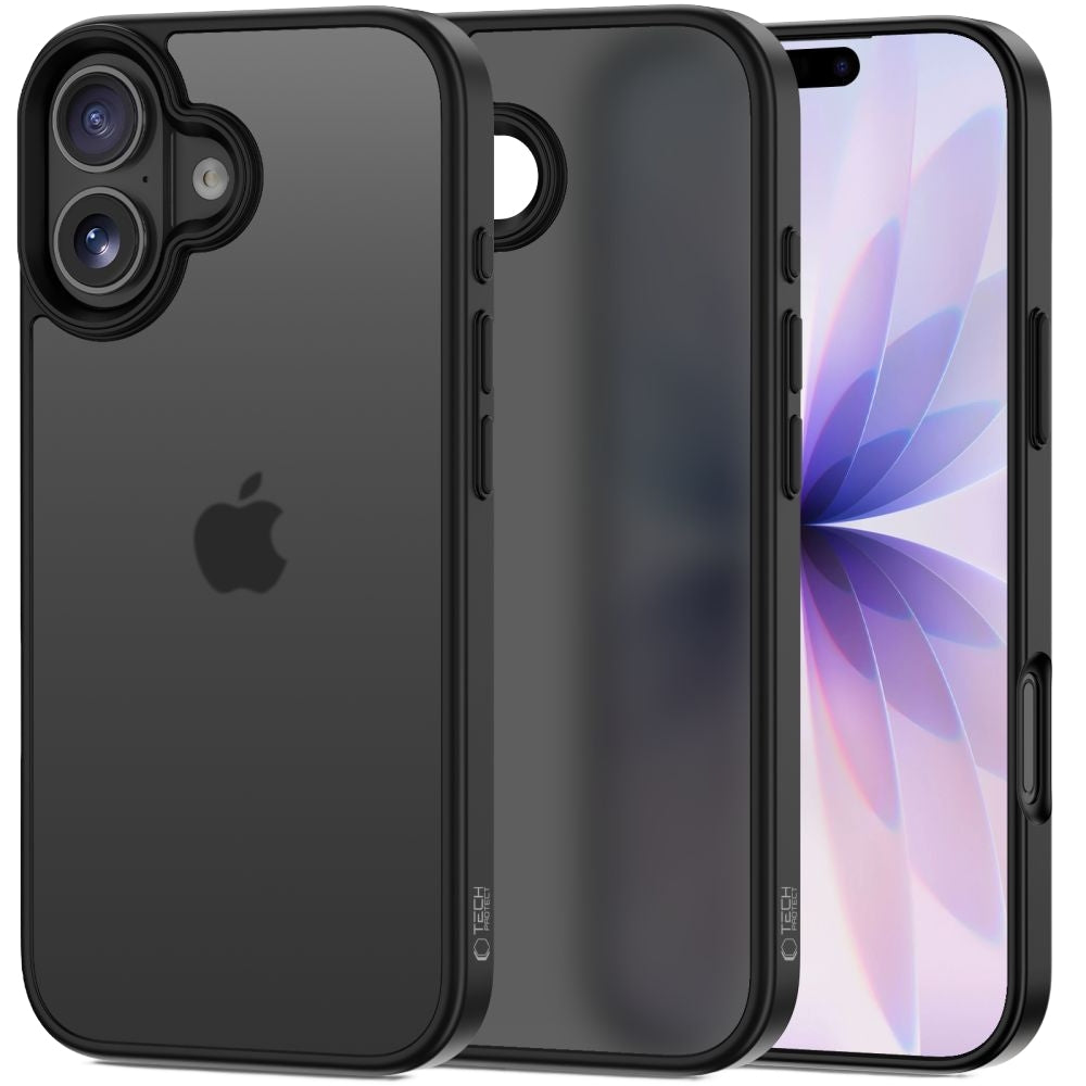 Skyddsfodral för Apple iPhone 17, Tech-Protect, Magmat, Matt Svart