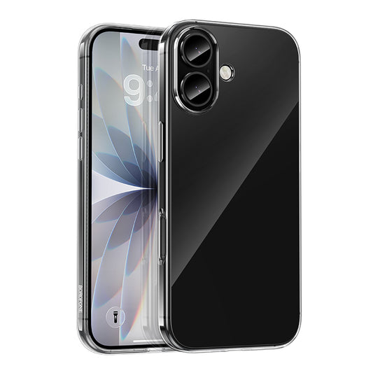 Fodral för Apple iPhone 17, Borofone, BI4 Ice, Transparent