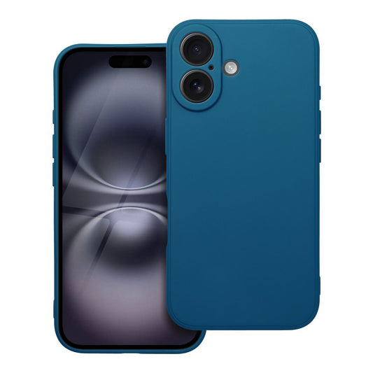 Fodral för Apple iPhone 16, OEM, Matt, Blå
