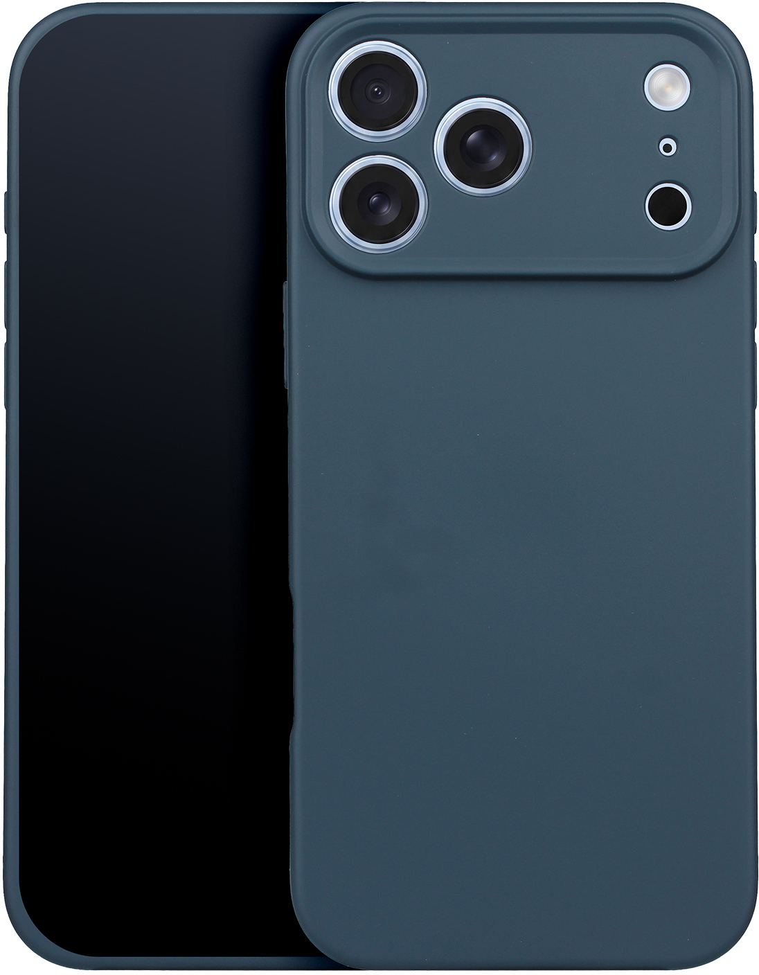 Fodral för Apple iPhone 18 Pro Max / 17 Pro Max, OEM, silikon, marinblå