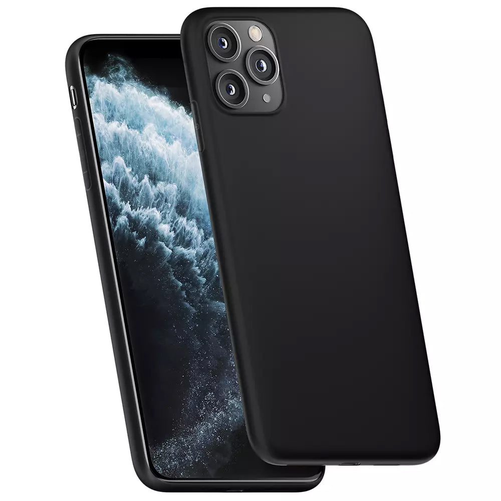 Fodral för Apple iPhone 11, 3MK, Matt svart