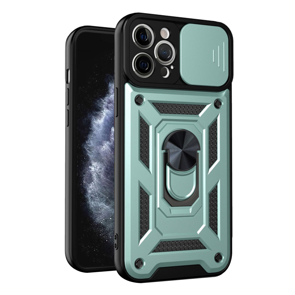 Fodral för Apple iPhone 11 Pro Max, Techsuit, CamShield, Grön