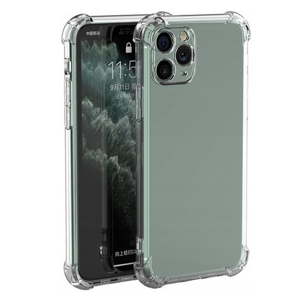 Fodral för Apple iPhone 11 Pro Max, Techsuit, Stötsäker Klar, Transparent