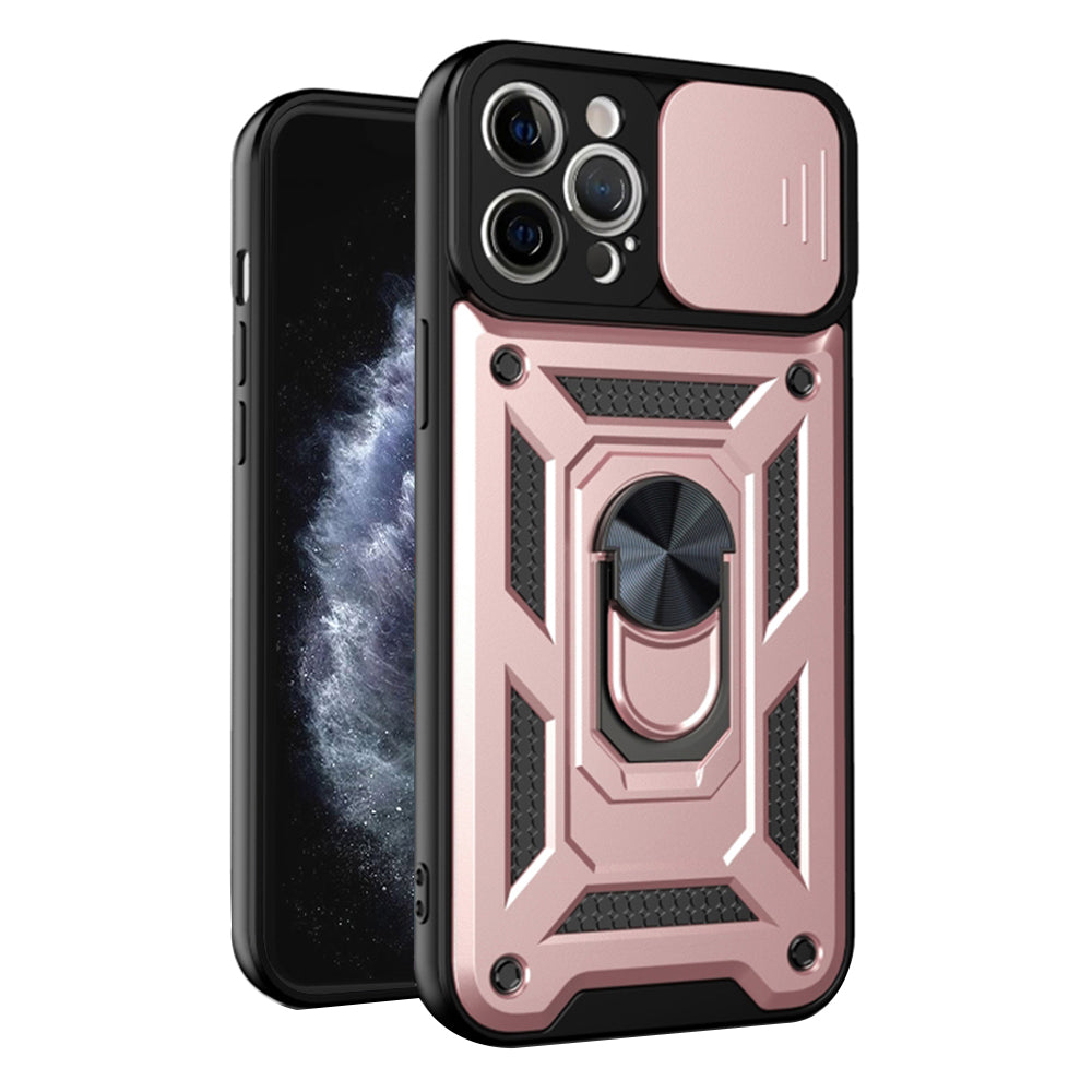 Fodral för Apple iPhone 11 Pro, Techsuit, CamShield, Rosa