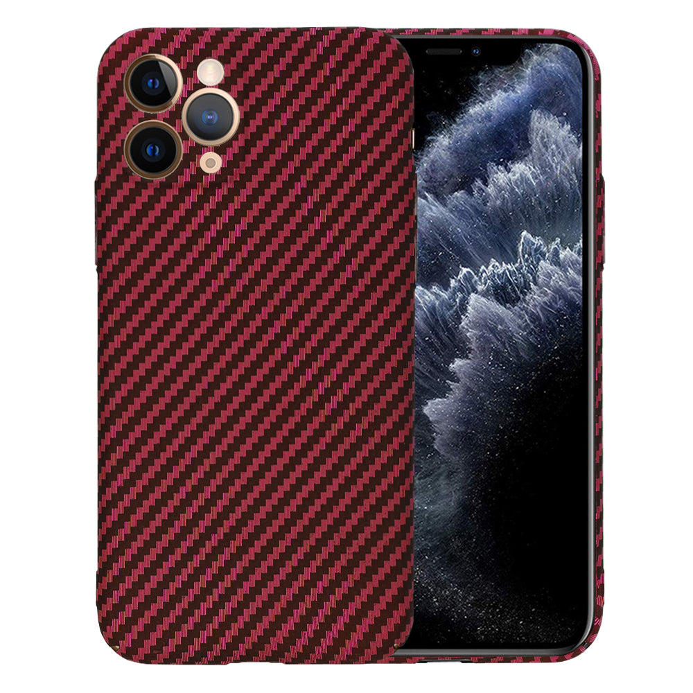 Fodral för Apple iPhone 11 Pro, Techsuit, Carbonite FiberShell, Röd