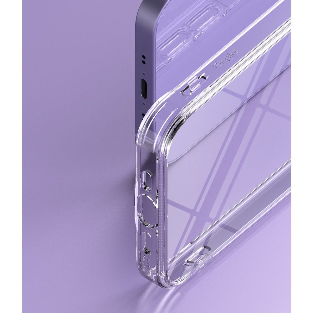 Fodral för Apple iPhone 13, Ringke, Fusion, Transparent