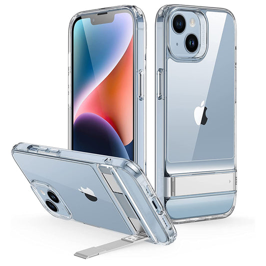 Skyddsfodral för Apple iPhone 14 Plus, ESR, Air Shield Boost Kickstand, Transparent