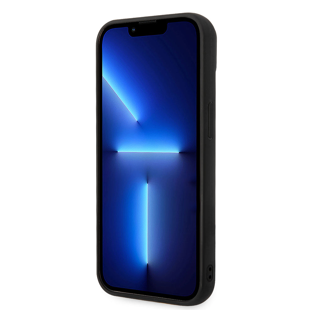 Skyddsfodral för Apple iPhone 14 Plus, Karl Lagerfeld, 3D Monogram, Svart