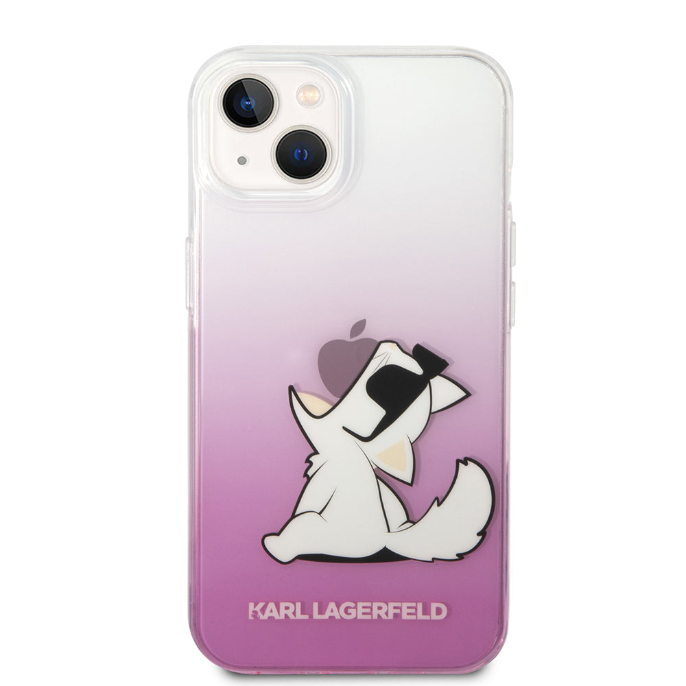 Case for Apple iPhone 14 Plus, Karl Lagerfeld, Choupette Fun, Pink
