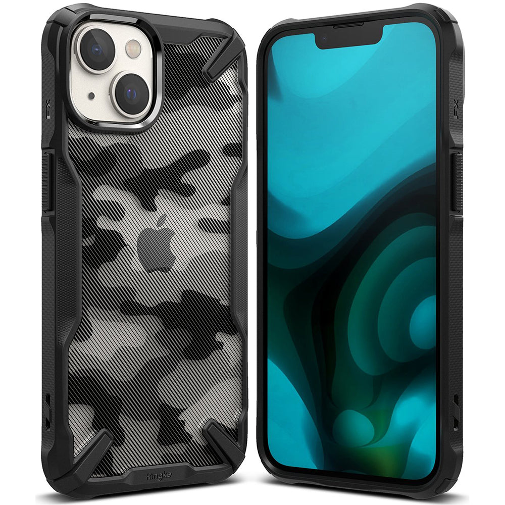 Fodral för Apple iPhone 14 Plus, Ringke, Fusion X Design, Kamouflage