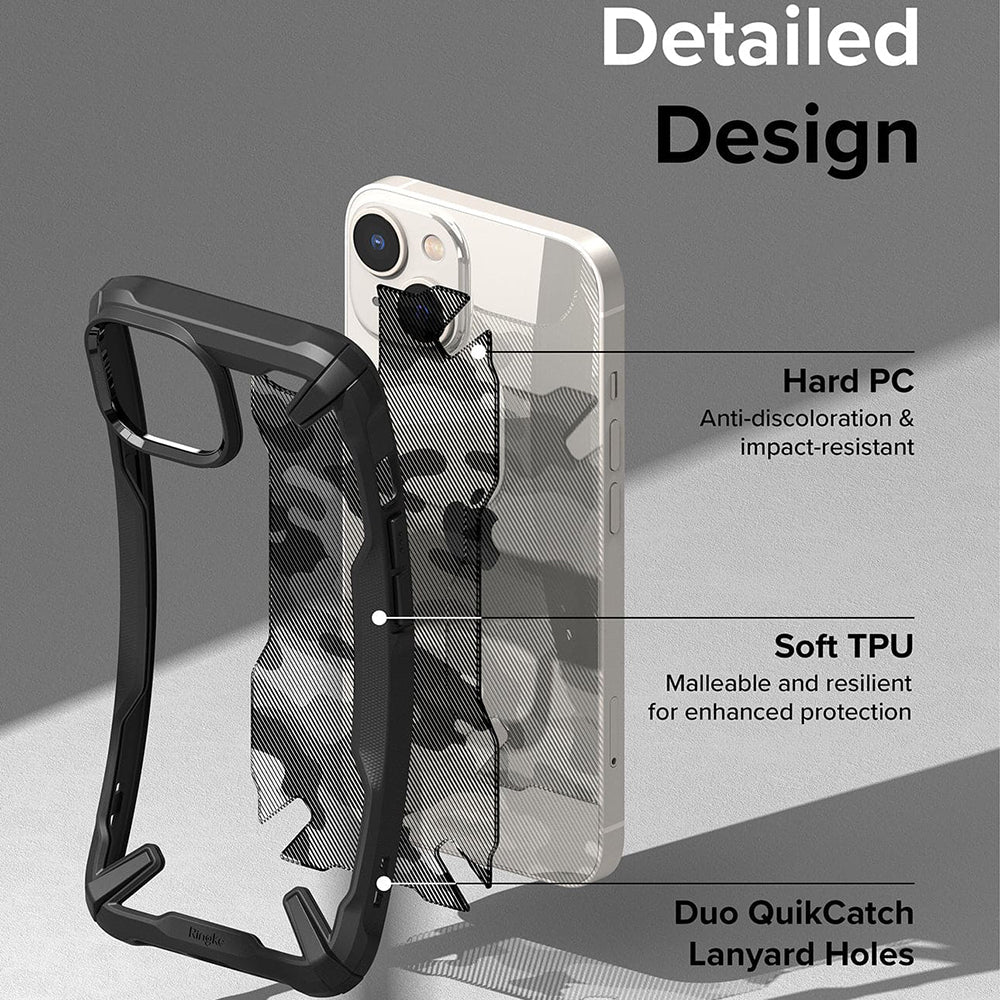 Fodral för Apple iPhone 14 Plus, Ringke, Fusion X Design, Kamouflage