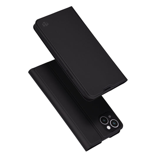 Fodral för Apple iPhone 14 Plus, Techsuit, Magskin Book, Svart
