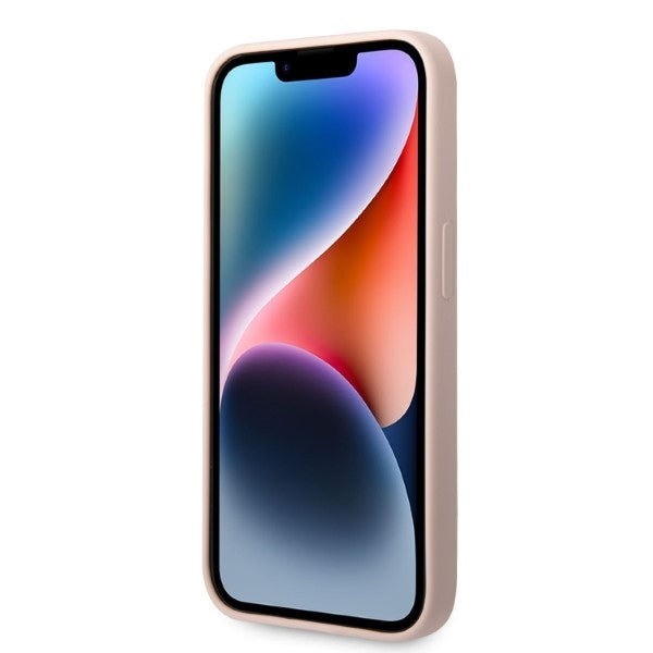 Fodral för Apple iPhone 14 Pro Max, Karl Lagerfeld, Silicone Ikonik NFT, Rosa