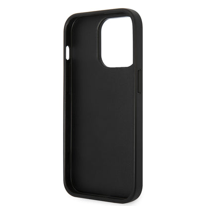 Fodral för Apple iPhone 14 Pro Max, Karl Lagerfeld, Saffiano Choupette's Head, Silver