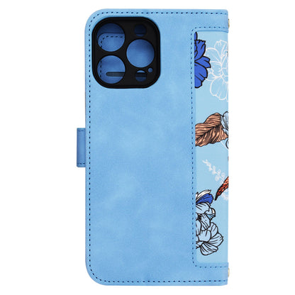 Fodral för Apple iPhone 14 Pro Max, Techsuit, FlipCraft, Blå