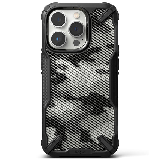 Skyddsfodral för Apple iPhone 14 Pro, Ringke, Fusion X Design, Kamouflage