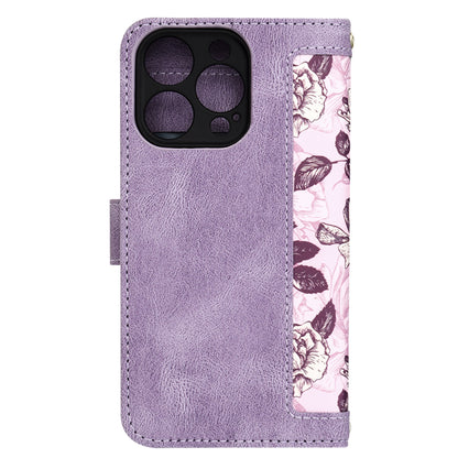 Fodral för Apple iPhone 14 Pro, Techsuit, FlipCraft, Lila