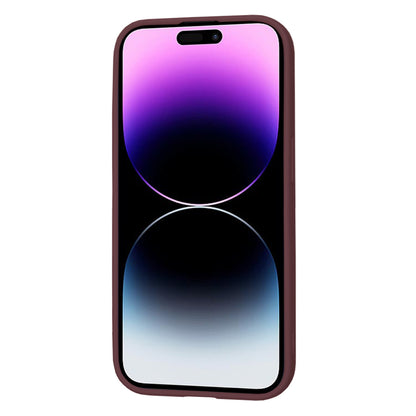 Skyddsfodral för Apple iPhone 14 Pro, Techsuit, SoftFlex, Körsbärsröd