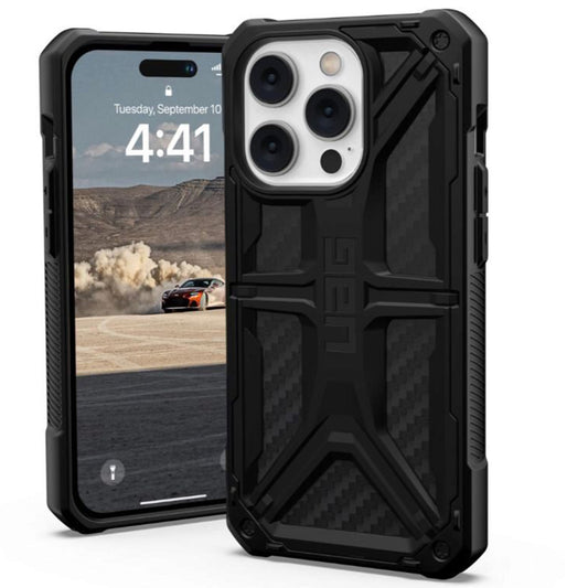 Fodral för Apple iPhone 14 Pro, Urban Armor Gear, Monarch Carbon, Svart