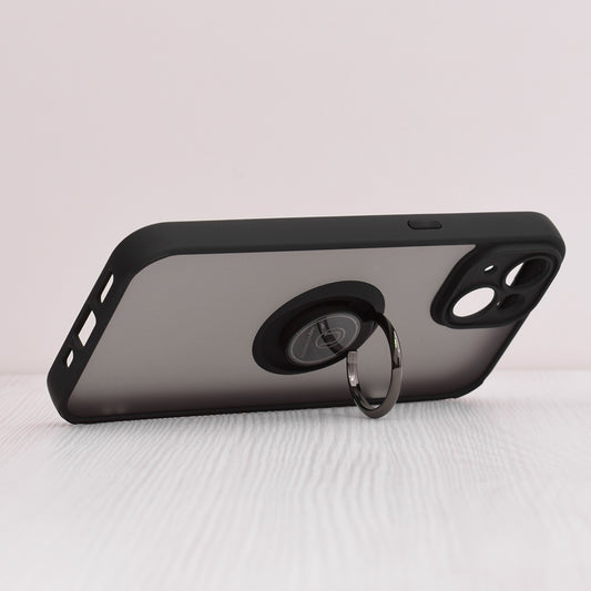 Fodral för Apple iPhone 14, Techsuit, Glinth, Svart