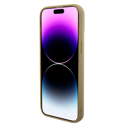Case for Apple iPhone 15, Guess, Disco Metal Script, Gold