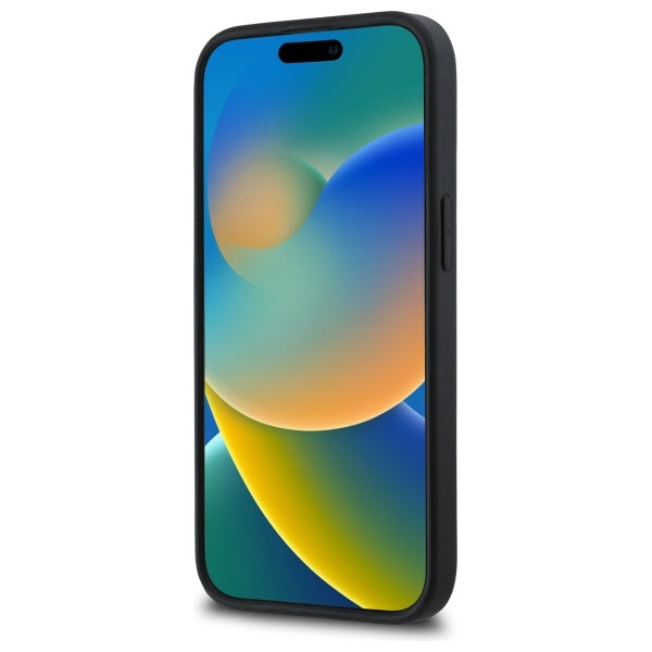 Case for Apple iPhone 15, Karl Lagerfeld, 3D Rubber Signature, Black