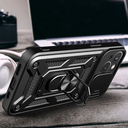 Fodral för Apple iPhone 15 Plus, Techsuit, CamShield, Grön