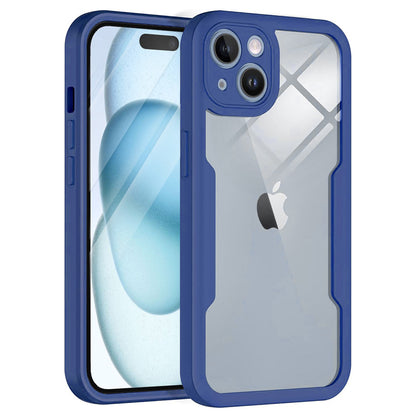 Fodral för Apple iPhone 15 Plus, Techsuit, ColorVerse 360, Blå