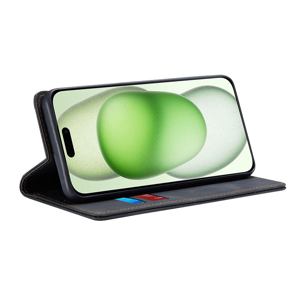Fodral för Apple iPhone 15 Plus, Techsuit, Confy, Svart