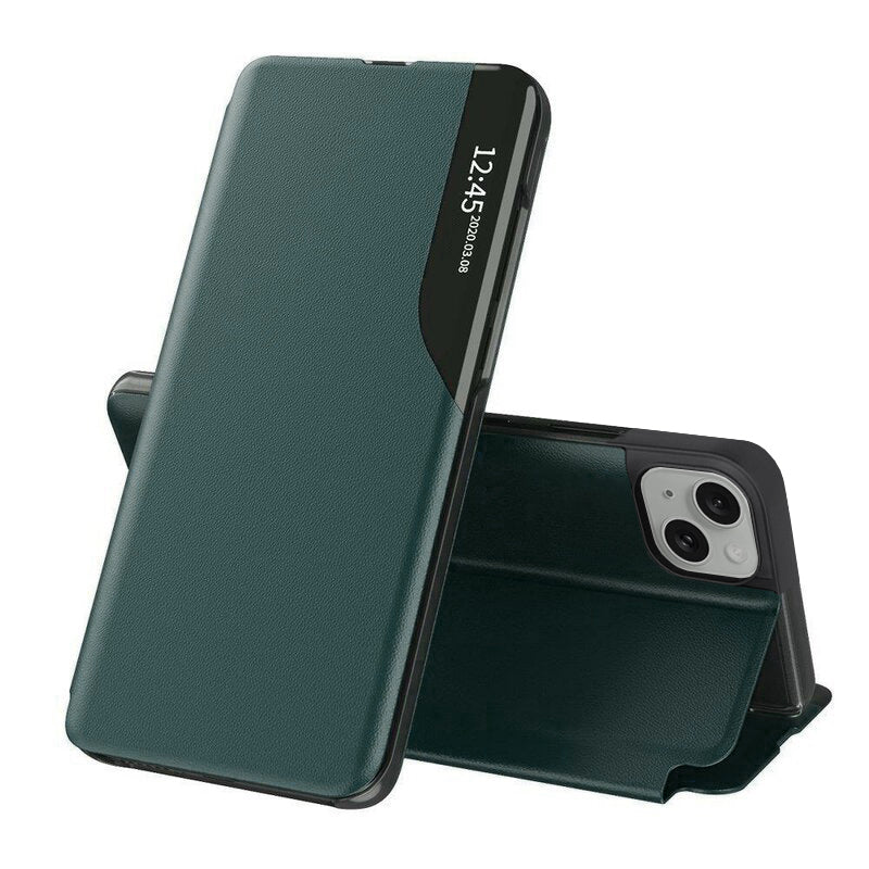 Fodral för Apple iPhone 15 Plus, Techsuit, eFold, Grön