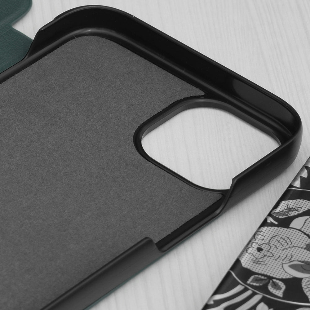 Fodral för Apple iPhone 15 Plus, Techsuit, eFold, Grön