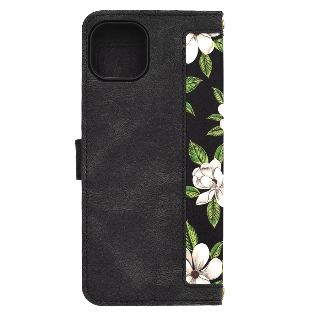 Fodral för Apple iPhone 15 Plus, Techsuit, FlipCraft, Svart