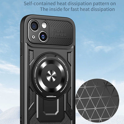 Fodral för Apple iPhone 15 Plus, Techsuit, RuggedCam, Blå