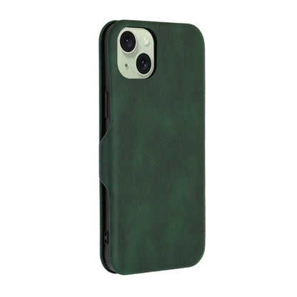Fodral för Apple iPhone 15 Plus, Techsuit, Safe Wallet Plus, Grön