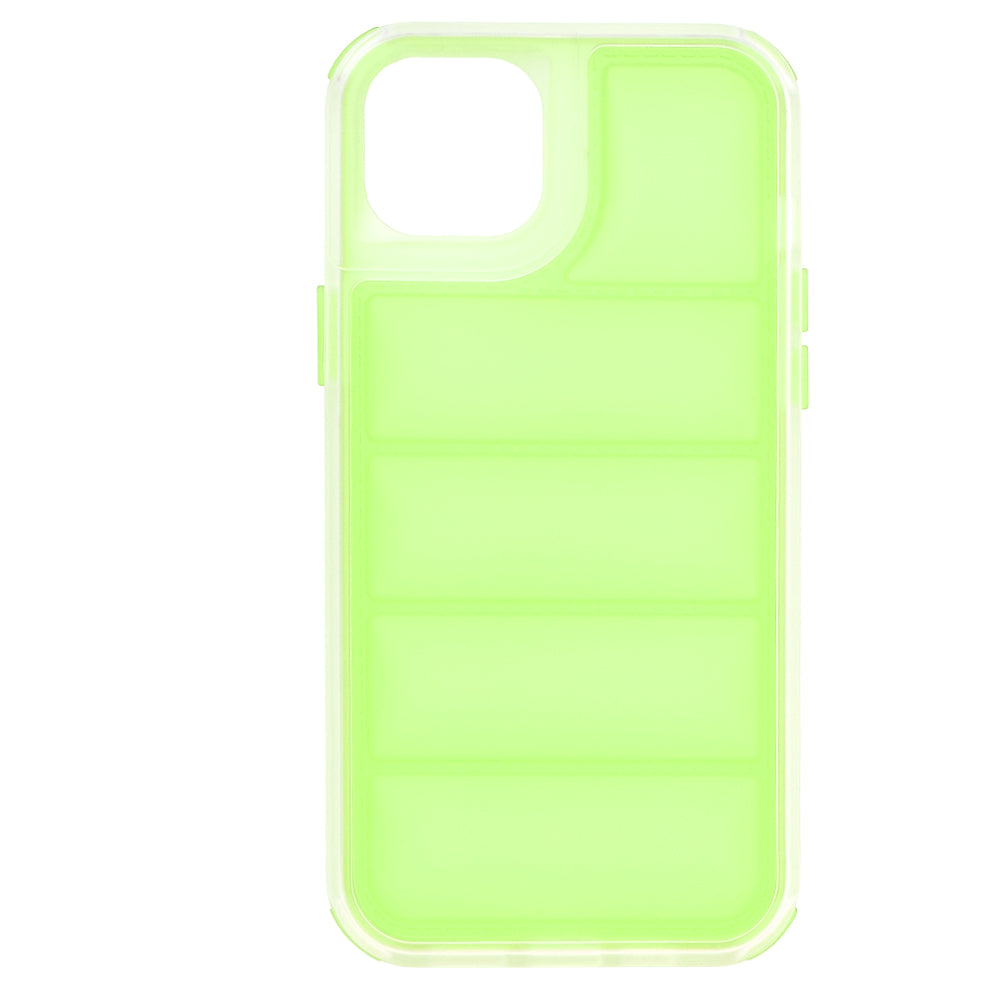 Fodral för Apple iPhone 15 Plus, Techsuit, Wave Shield, Grön