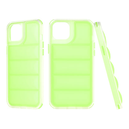 Fodral för Apple iPhone 15 Plus, Techsuit, Wave Shield, Grön