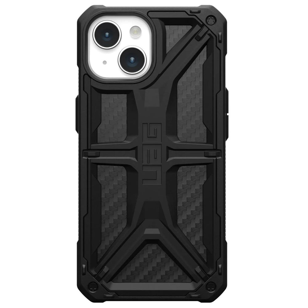 Fodral för Apple iPhone 15 Plus, Urban Armor Gear, Monarch Carbon, Svart